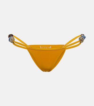 CHRISTOPHER ESBER Slip bikini con decorazione
