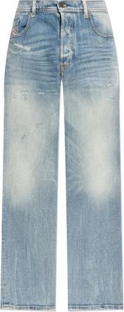 Diesel 2023 D-Finitive Jeans - Heren - Regular Fit Jeans - Blauw - W32 L30 - Katoen - Jeans