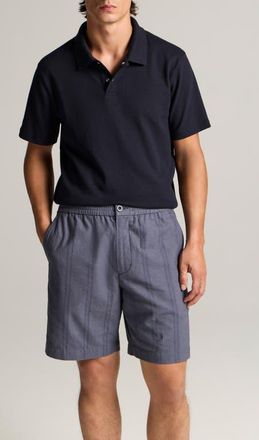 Vince Mesh Knit Polo in Coastal at Nordstrom, Size Xx-Large
