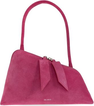 The Attico Tassen, Dames, Roze, ONE Size, Katoen, Sunrise Suede Bag