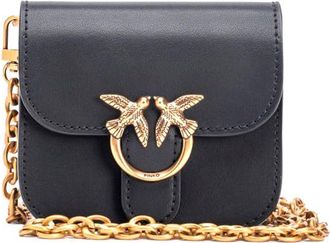 Pinko Micro Love Bag Bel In Leder