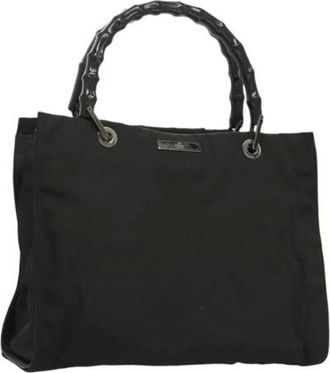 Gucci Pre-owned Nylon handbags - - Pre-owned - Donna - Nero - ONE SIZE