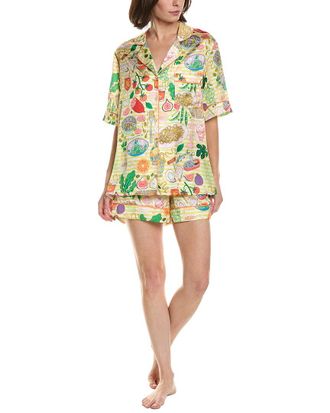 Karen Mabon 2Pc Print Pajama Set