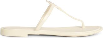 Tory Burch Tory Burch Miller-teenslippers in ivoor Tpu
