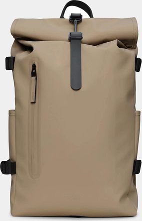 Rains Rolltop Rucksack Large - Beige 133 - Tan - Size: ONE size