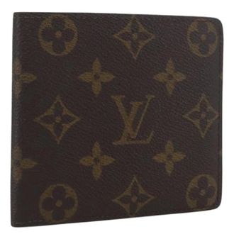 Louis Vuitton Pre-owned Wallets, female, Brown, Size: ONE SIZE Pre-owned Bifold Wallet