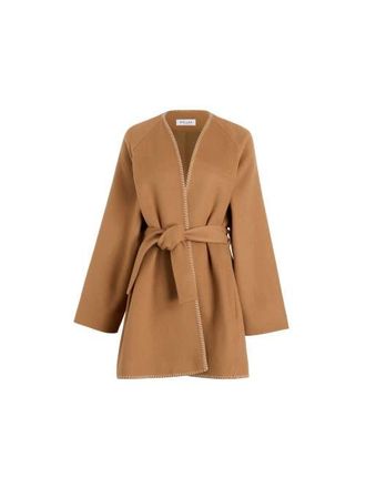 C&acirc;llas Milano SONOMA Wrap Cardigan in Camel at Nordstrom, Size 4L It