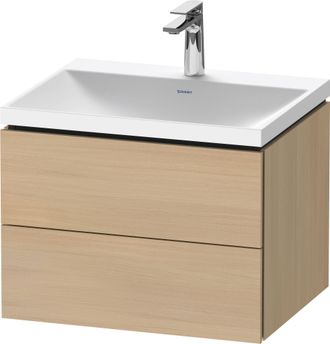 Duravit Duravit L-cube C-shaped Ensemble Suspendu, 2 Tiroirs, Sans