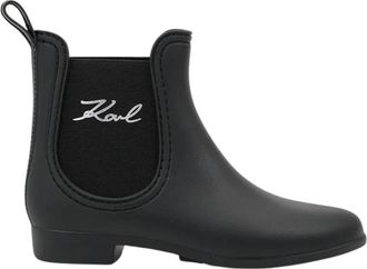 Karl Lagerfeld Kalosh II Regenlaarzen - Dames - Regenlaarzen - Zwart - 36 EU - Schoenen