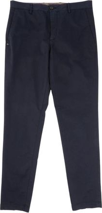 White Sand Slim Fit Chino - Heren - Chinos - Blauw - 2XL - Katoen - Broeken