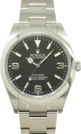 Rolex Orologio da polso Pre-owned Explorer - - Pre-owned - Uomo - Nero - ONE SIZE