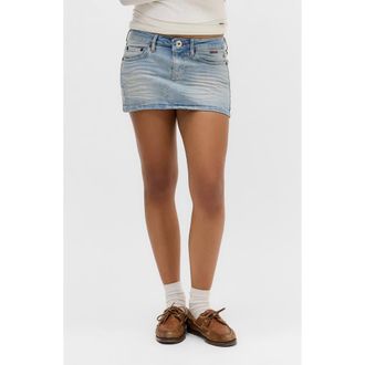 BDG Ultra Denim Miniskirt in Bleach at Nordstrom, Size X-Small