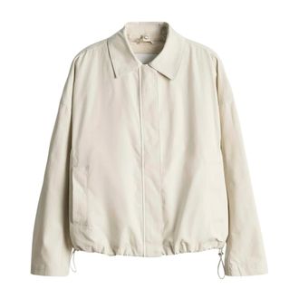 OPUS Dames, Jassen, Beige, Maat: XL Leer