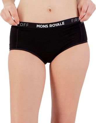 Mons Royale Sylvia Boyleg Underwear - Womens in Black Ii at Nordstrom, Size Medium