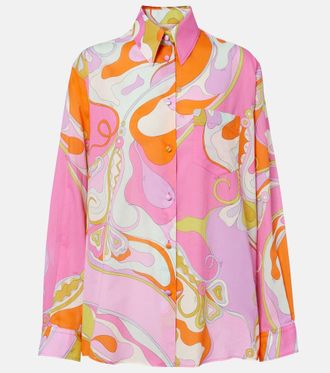 Pucci Orchidee cotton shirt