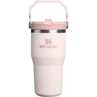 Stanley The IceFlow Flip Straw 20-Ounce Tumbler in Rose Quartz at Nordstrom