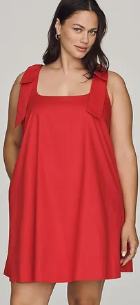 English Factory 100% Cotton Bow Mini Dress