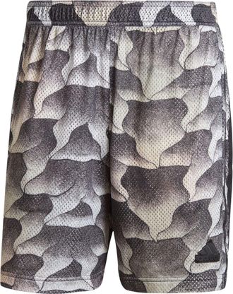 adidas Tiro Allover Print Mesh Shorts Asia Sizing Black Grey IP3782