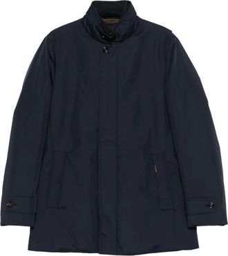 Moorer buttoned coat - Blue