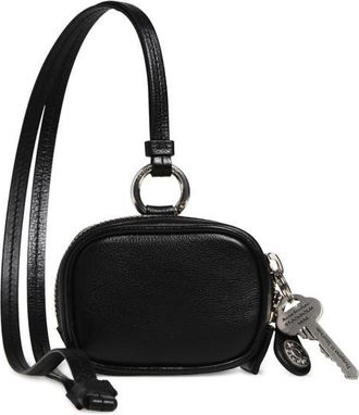 Acne Studios Camero Clip Earbuds Case in Black at Nordstrom