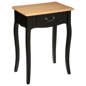 Atmosphera Mesita De Noche &laquo;chrysa&raquo; Negro - Atmosphera Cr&eacute;ateur DInt&eacute;rieur