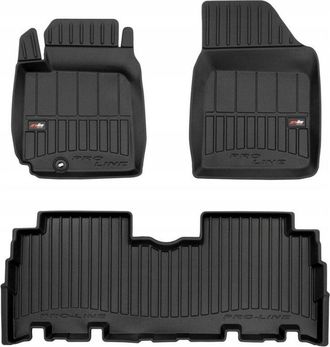 OEM Alfombras Y Felpudos De Goma Toyota Yaris Verso 1999-2005 3d Trough