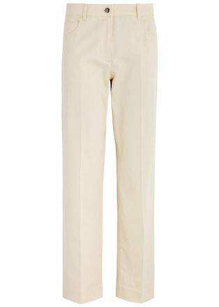 Moncler Straight-leg Jeans - Ivory - 38 (UK6 / XS)