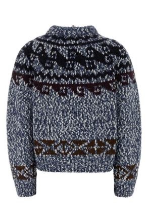 Moncler Crew Neck Sweater - Blue