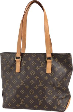 Louis Vuitton Brown Monogram Shoulder Bag Tote Bag (Pre-Owned)