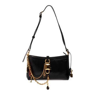 Dolce & Gabbana Dames, Tassen, Zwart, Maat: ONE Size Katoen
