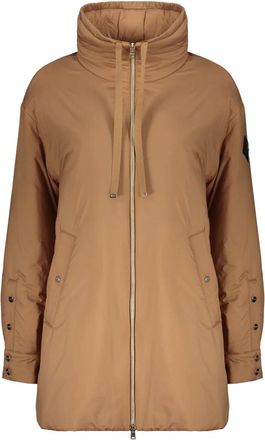 Herno Lichtgewicht Jack - Dames - Zomerjassen - Bruin - XL - Polyester - Jassen