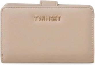 Twinset Portemonnee - Dames - Portefeuilles - Beige - ONE Size - Accessoires