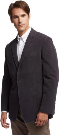 Brooks Brothers Sportjas Regent Fit in Moleskin - Heren - Blazers - Bruin - M - Katoen - Jassen