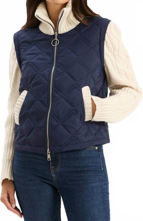 Tyler B&ouml;e Andie Jacket In Mid Navy