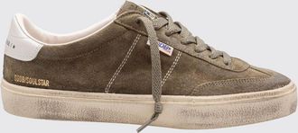 Golden Goose Soul Star Distressed Suede Calfskin Trainers