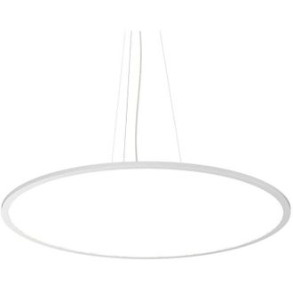 Ideal Lux Fly 90cm Integrated led Pendant Ceiling Light White, 4000K, IP40 - Ideal Lux