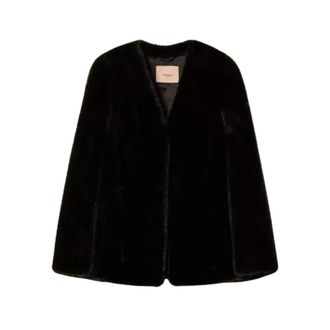 Twinset Dames, Jassen, Zwart, Maat: S