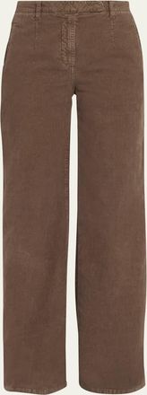 The Row Eglitta Straight-Leg Corduroy Pants