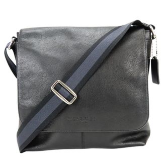 Coach Black Leather Shoulder Bag (Pre-Owned)