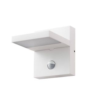 Lucande Lucande - L&aacute;mpara De Pared Exterior silvan En Blanco Aluminio