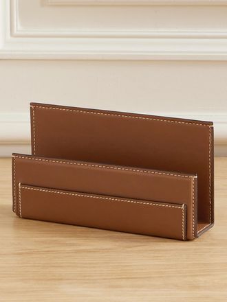 Ralph Lauren Home Brennan Leather Letter Rack - Unknown