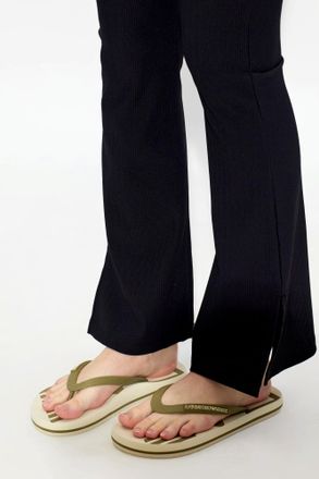 Emporio Armani Rubber Flip-flops With Logo, Womens, Green