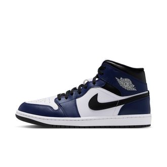 Nike Jordan Mens Air Jordan 1 Mid Shoes in White | DQ8426-108