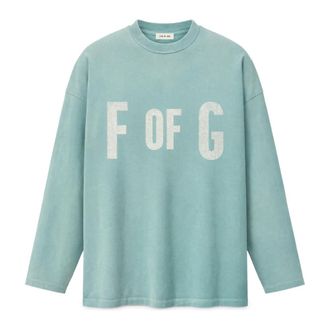 Fear of God 43 LS Tee - Heren - Sweatshirts & Hoodies - Blauw - Maat: M