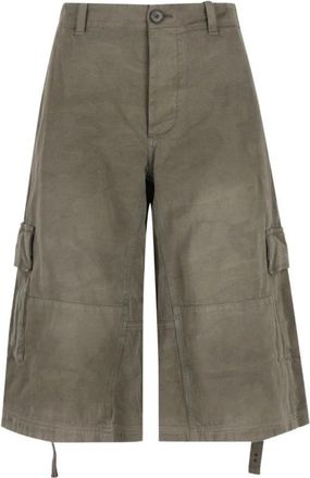 Fendi Long Shorts - Dames - Korte Broeken - Groen - XS - Korte Broeken
