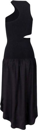 Stella McCartney Black Silk Casual Womens Dress