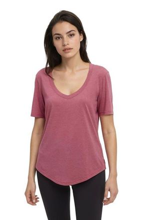 tentree Brackley T-Shirt in Rosewood Heather at Nordstrom, Size Xx-Large