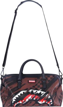 Sprayground Borsone Mini Smeared Grunge - unisex - Weekendtassen - Bruin - ONE Size - Tassen
