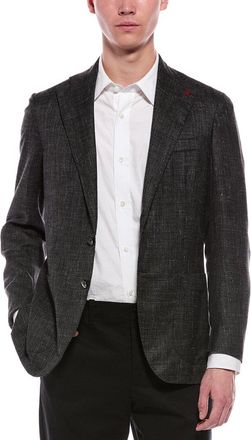 Isaia Silk, Cashmere, & Linen-Blend Jacket
