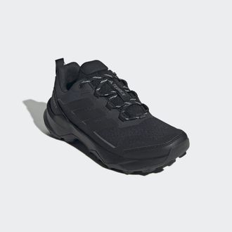 ADIDAS TERREX Wanderschuh ADIDAS TERREX TERREX SKYCHASER AX5, Damen, Gr. 38,5, schwarz (core schwarz, core schwarz, semi flash aqua), Synthetik, Textil, Schuhe Wand